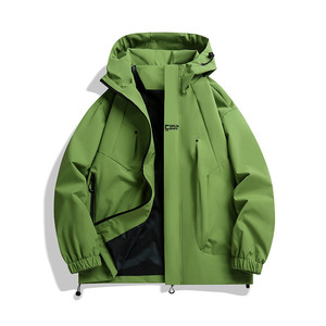 New Style Windbreaker Men's Lightweight Spring Autumn Jacket Waterproof <b>Coat</b> Long Outdoor Custom Printed Logo - Product Image 5