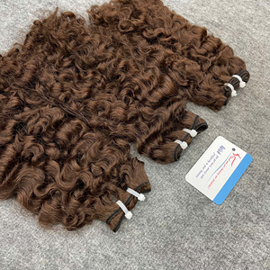 Extensiones de Cabello Humano Vietnamita 100% Rizado Birmano, Color Marrón, de 8 a 34 Pulgadas, Suaves y Gruesas, Proveedor Líder - Product Image 2