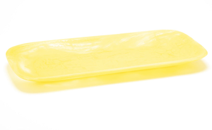Handmade Polished Eco-Friendly Resin Rectangular <b>Serving</b> <b>Platter</b> Salad <b>Buffet</b> Tray Nordic Party Food Display Plate - Product Image 6