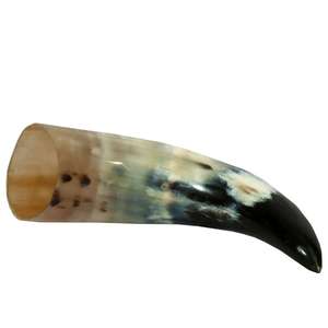Auténtico Cuerno Vikingo para Beber Cerveza, Cuerno Natural Pulido de Buey/Vaca de Alta Calidad, Tallado Artesanal, Náutico, Ecológico, Personalizable - Product Image 2