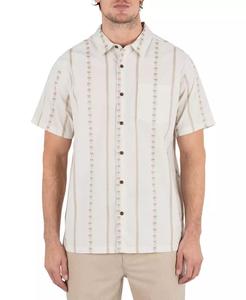 Camicia a maniche corte Jacquard Rincon da uomo | Hurley - Product Image 1