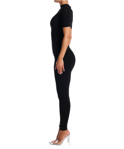 Mono de Yoga Casual de Alta Calidad para Mujer, Ropa de Fiesta para Primavera, Color Personalizado, Manga Abullonada, Spandex, Poliéster, Cómodo - Product Image 3