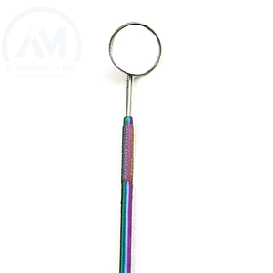 Al Mida Healthcare Low Price Disposable <b>Plastic</b> Anti-fog Color Clastic Dental Mouth <b>Mirror</b> CE Certified Class II for Teeth - Product Image 1