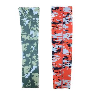 Manchons de camouflage numérique sans couture 100 % polyester à séchage rapide, protection UV, rafraîchissants, pour le sport, le cyclisme, les activités de plein air, unisexe, dégradé - Product Image 3