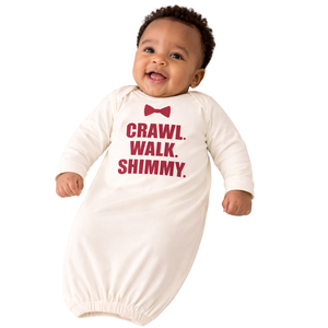 ชุดนอนเด็กแรกเกิด Kappa Alpha Psi Crawl Walk Shimmy Future Nupe สำหรับพี่น้องสมาคมกรีก ผลิตจากผ้าเนื้อนุ่ม สวมใส่สบาย - Product Image 1