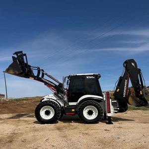 <b>Top</b> Sales Hidromek HMK 62T Wheel Backhoe Loader Diesel Engine Gearbox High <b>Load</b> Moment 2-Year Warranty Motor High Operating - Product Image 5