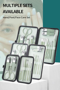 Top Selling Manicure <b>Pedicure</b> <b>Set</b> High Quality Custom Made Stainless Steel Lightweight Manicure Kit With Customized Packaging - Product Image 1