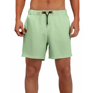 Shorts d'été pour hommes de qualité supérieure, taille élastique, taille mi-haute, respirants, élégants, décontractés, tendance - Product Image 6