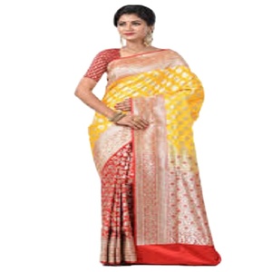 Magnifique Salwar Kameez de créateur pour filles, en lin, prêt-à-porter, pré-cousu, pour mariage et fête, modèle Kanya, vêtements fantaisie - Product Image 1