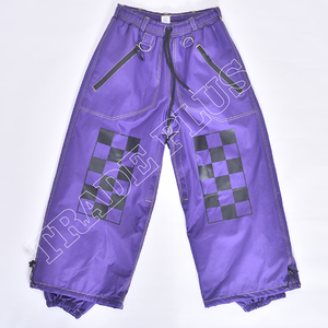 Pantalon de ski unisexe OEM personnalisé 2026, imperméable, léger, respirant, coupe ample pour homme - Product Image 1