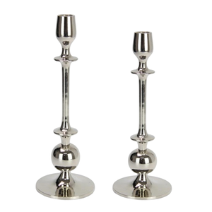 เชิงเทียนอลูมิเนียมชุบนิกเกิลสำหรับตกแต่งบ้านที่วางเทียนแท่งทำมือปรับแต่งได้ตามต้องการ - Product Image 1