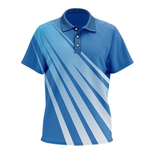 Tissu polaire personnalisé OEM pour chemise homme avec impression numérique, respirant, manches courtes, design décontracté - Product Image 5