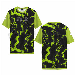 T-shirts pour hommes à manches courtes 100% coton respirant à col rond et coupe ample avec logo personnalisé, très demandés - Product Image 4