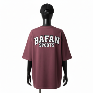 T-shirt oversize pour femme en coton de haute qualité, respirant, toucher doux, impression en relief, logo personnalisé, t-shirts oversize en coton pour femme - Product Image 2