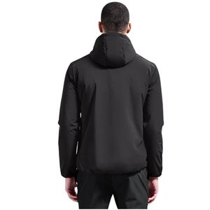 Mens Hybrid Quilted Technical Funnel Neck <b>Jacket</b> Lightweight Warm Insulated Outdoor Casual <b>Zip</b> <b>Up</b> <b>Jacket</b> for Winter and Daily - Product Image 2