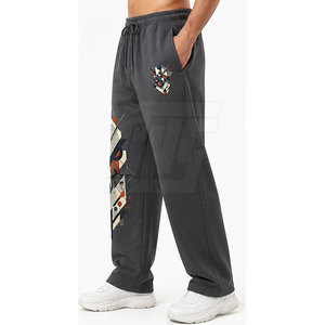 Pantalons DTF personnalisés pour hommes – Vêtements décontractés, streetwear, mode – Fournisseur en gros, fabricant de bas de gamme pour vêtements - Product Image 4