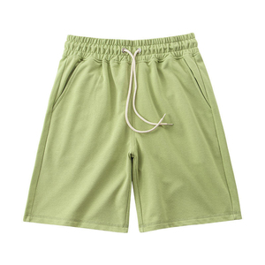 Pantalones Cortos para Hombre, Nuevo Estilo, Moda Casual de Verano, Color Sólido, Talla Grande, Corte Ajustado, Cintura Media, Ropa de Trabajo, 100% Algodón - Product Image 5