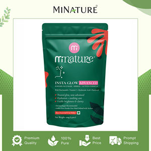 Produit de soin de la peau à base d'ingrédients 100% purs et naturels, masque facial en poudre Insta Glow Advanced de qualité supérieure à prix nominal - Product Image 2