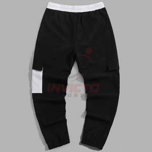 Pantalons cargo pour hommes de couleur personnalisée, pantalons cargo multi-poches, pantalons cargo pour hommes en marque privée, en vente - Product Image 2