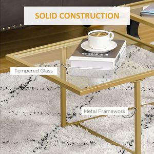 Tavolino in oro, - Product Image 5
