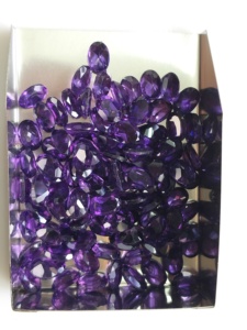 Natural <b>African</b> Amethyst 7x5MM Oval Cut Best Quality Loose Gemstone for Jewelry Making - Product Image 4