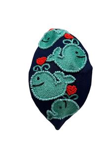 Diademas con cuentas, Accesorios para el cabello, Diademas, Diademas bordadas, Diademas con nudos, Diadema con nudos adornados, Diademas estilo bohemio - Product Image 5