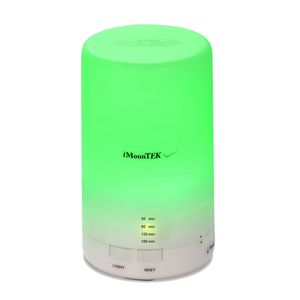 Mini humidificateur ultrasonique à brume froide avec lumières colorées, 4 réglages de minuterie, diffuseur d'huiles essentielles - Product Image 2