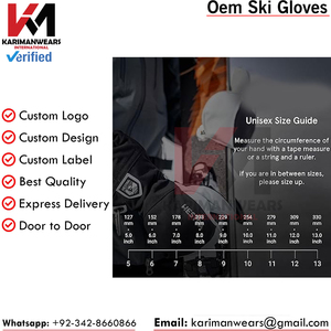 <b>Ski</b> <b>Gloves</b> Lightweight Winter <b>Gloves</b> Waterproof Insulated Snow <b>Gloves</b> Warm Fit OEM Wholesale - Product Image 3