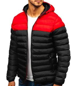 Veste d'hiver rembourrée en coton épais pour homme, cardigan à fermeture éclair, veste d'extérieur décontractée chaude à capuche - Product Image 5