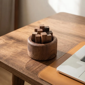 Powerless <b>Essential</b> <b>Oil</b> Diffuser Set Wood Diffuser <b>for</b> Desk, Minimalist Aromatherapy Decor Housewarming Gift By Whimsy art craft - Product Image 6