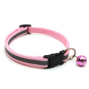 Nylon Dog Collar <b>Night</b> Safety Flashing <b>Light</b> Up Adjustable Dog Leash Pet Collar for <b>Cats</b> And Small Multiple Colors Breathable - Product Image 6