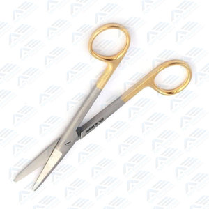 Tijeras Quirúrgicas Mayo de Carburo de Tungsteno para Estudiantes de Medicina, Acero Inoxidable, Punta Recta y Roma, Calidad Premium - Product Image 3