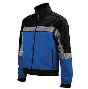 Chaqueta de seguridad impermeable para trabajadores, unisex, reflectante, personalizada, sin costuras, para hombre. - Product Image 2