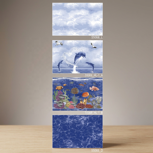 Mosaics Glazed Rock Pebble Stone 30*45 cm Beautiful Design Meshed Tiles Ceramic Porcelain 300*450 mm Wholesale 12*18 <b>Wall</b> Tiles - Product Image 3