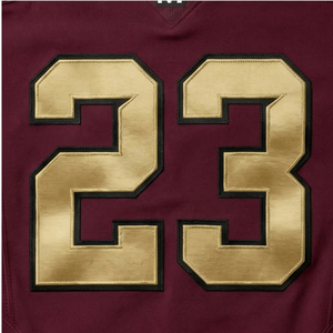 Wholesale Custom Sublimated American Football Uniforms Short Sleeve Moisture-Wicking Breathable <b>Mesh</b> Football <b>Pants</b> Jersey Set - Product Image 5