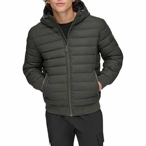 Warm Puffer Bomber Winter Bubble Cotton Coats <b>Jackets</b> Large Size Men's Slim Solid Color Padded <b>Jacket</b> - Product Image 1