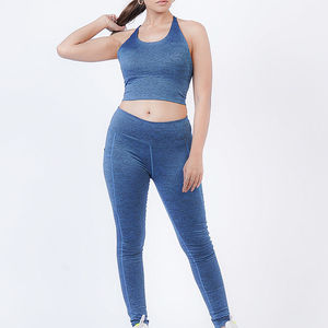 New Activewear Outfits Sportswear Men High Waist Workout Clothing Sports Bra <b>Leggings</b> <b>Shorts</b> Seamless Breathable Quick Dry Front - Product Image 5