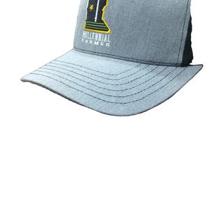 หมวกเบสบอลผ้าฝ้าย 5 แผง สไตล์ฮิปฮอป สปอร์ต ทางการ ปรับขนาดได้ ลายทางสีตัดกัน คุณภาพสูง - Product Image 4