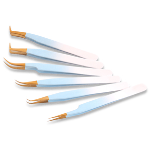 Expositor para Pinzas de Extensión de Pestañas, Soporte para Pinzas con 6 Orificios, Organizador para Pinzas con Logotipo - Product Image 4