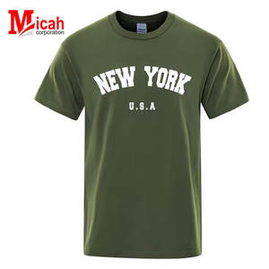 T-shirt à manches courtes pour homme, imprimé rue de New York, États-Unis, en toile, ample, surdimensionné, gothique, anti-rides, respirant - Product Image 4