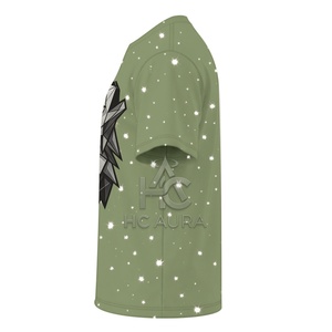 Top Quality New Arrival Sustainable Premium Men's Galaxy <b>Star</b> Print T-<b>Shirt</b> Oversized Cosmic Graphic Short Sleeve Streetwear - Product Image 3