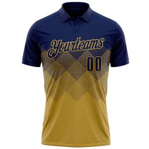 เสื้อโปโลกีฬาแบรนด์ส่วนตัว ผ้าโพลีเอสเตอร์แห้งเร็ว ปักโลโก้ ผู้ผลิต OEM ผู้จัดจำหน่ายเสื้อผ้าขายส่ง - Product Image 1