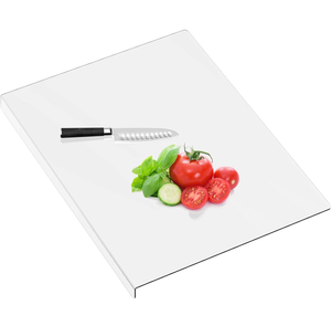 Planche à découper rectangulaire en acrylique de fabrication indienne, article de cuisine écologique pour couper les fruits et les légumes - Product Image 1