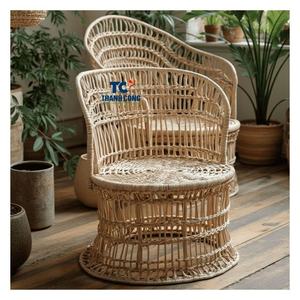 MEUBLES EN ROTIN personnalisables avec CHAISE EN ROTIN EXTÉRIEUR pour l'exportation offres en vrac grande remise délai court et conditions flexibles - Product Image 1