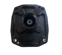 Pompa Gigi Tandem Hidrolik Rexroth Paduan Aluminium 200 bar untuk Traktor Valtra/Valmet 885/985 9510080756 81131100
