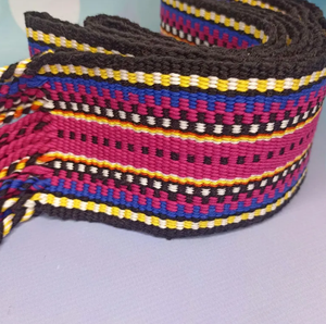 Cinturón tejido a mano para mujer, colorido Krajka, cinturón personalizado - Product Image 5