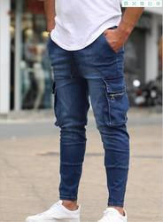 GENERSA SPORTS Jeans Droits Homme Légers de Haute Qualité Style Hip Hop Automne Tissu Corduroy Extensible Délavé aux Enzymes 100% - Product Image 5