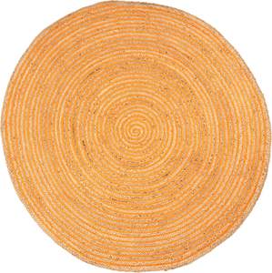 100% tapis de Jute tissé à la main en lin naturel couleurs tapis tressé en Jute pour salon entrée tapis tressés ronds pour chambre d'enfants - Product Image 6