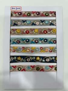 Dentelle en coton brodée de qualité supérieure, fabriquée à partir de fils de coton doux et durables. - Product Image 4