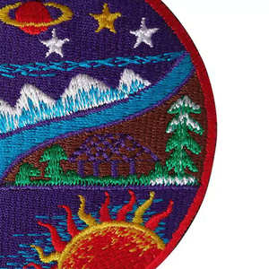 Broderie de logo personnalisée, appliqué thermocollant en tissu 3D, adapté aux sacs et aux chapeaux, grande taille, couleurs personnalisées - Product Image 4